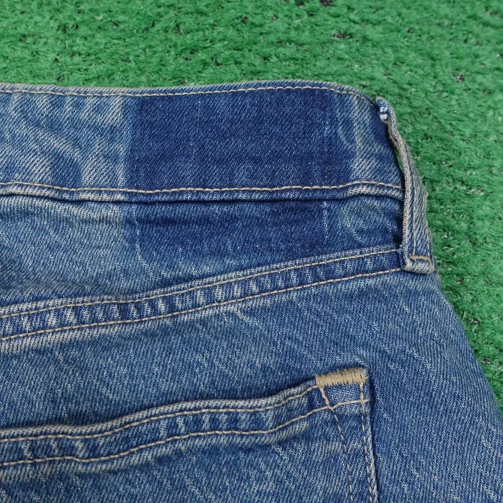 Abercrombie & Fitch Jeans Womens 26 Short Blue Mid‎ Rise 90s Straight Curve Love